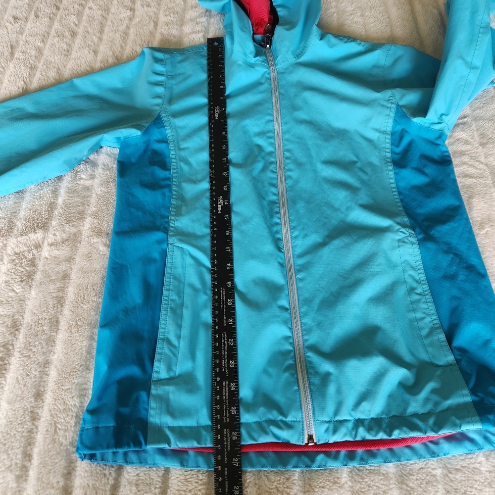 Killtec Girls Hooded Wind Rain Jacket Breathable Size 16 - Picture 14 of 16